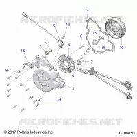ENGINE, STATOR AND FLYRUEDA