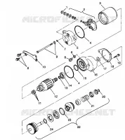 MOTOR DE ARRANQUE XPLORER 400L W969140 (4935983598D005)