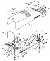 ASIENTO Y TANQUE DE GAS CLASSIC 0973865 (4938463846A006)