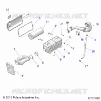 ENGINE, TOMA DE AIRE SYSTEM