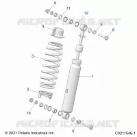 SUSPENSION, CHOQUE FRONTAL