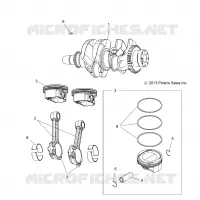 MOTOR, CIGUEÑAL AND PISTÓN