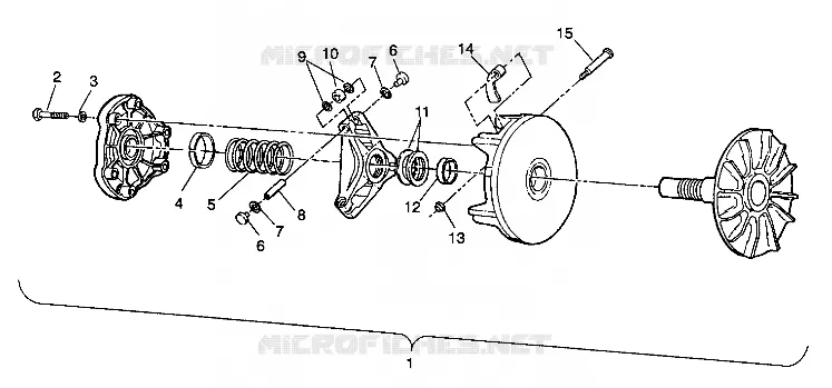 Embrague ASSEMBLY Trail Blazer W937221 (4924082408019A)