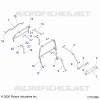 CHASSIS, CAB BASTIDOR