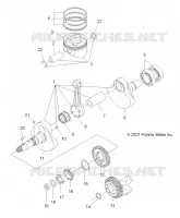 MOTOR, CIGUEÑAL AND PISTÓN