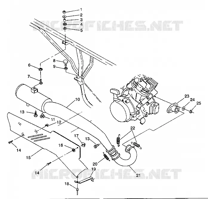 SISTEMA DE ESCAPE 6X6 350L W938739 (4924062406007A)