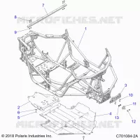 CHASSIS, MAIN FRAME AND ESQUÃD PLATE