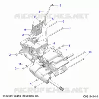 TREN, MAIN GEARCASE MOUNTING