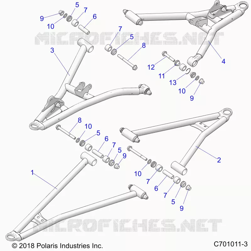 SUSPENSIÃ“N DELANTERA CONTROL ARMS