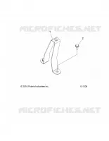 CHASSIS, GASOLINA TANK SUPPORT BRACKET