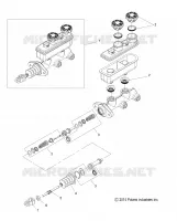 BRAKES, MASTER CILINDRO ASM. (BUILT BEFORE 9/01/2016)