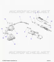 ENGINE, VALVOLA ESCAPE ASM. AND ACTUATOR