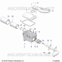 ENGINE, TOMA DE AIRE SYSTEM