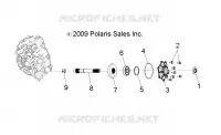 TREN, PRINCIPAL CAJA DE ENGRANAJES OUTPUT SHAFT