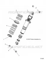 SUSPENSION TRASERA SHOCK MOUNTING