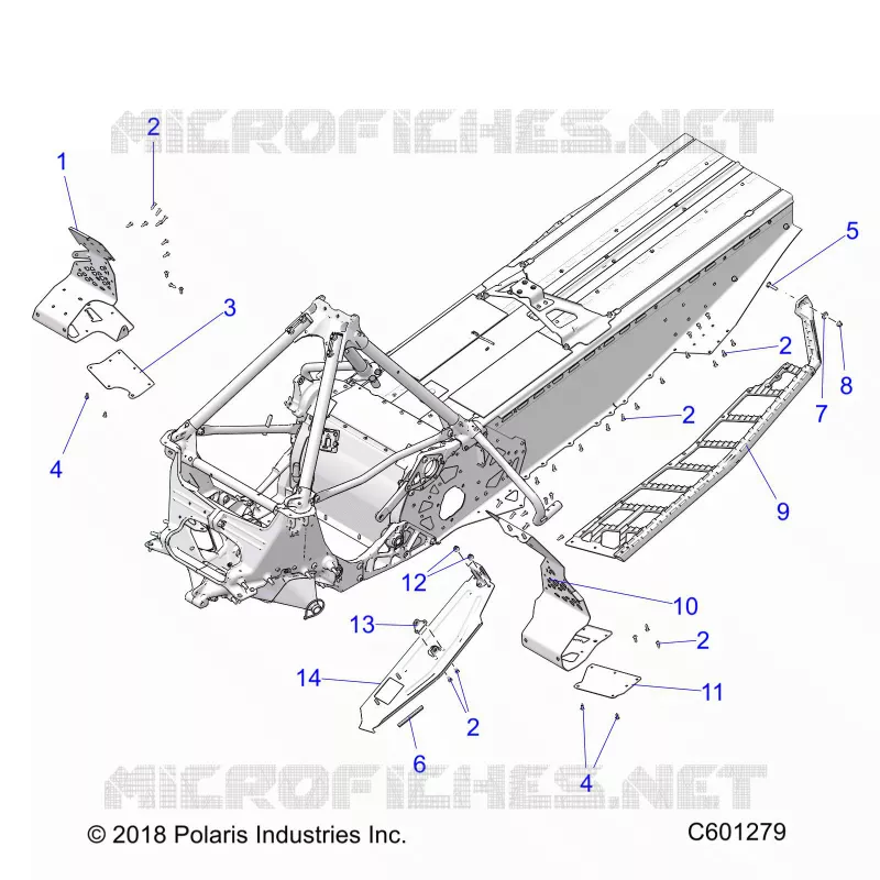 CHASSIS, PROTECCIÃ³N DEL EMBRAGUE/FOOTRESTS/RUNNING BOARDS