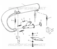 SISTEMA DE ESCAPE  500 EFI 0952774, EFI SKS 0952574,   EFI SKS PT 0952974, and (4929052905C006)
