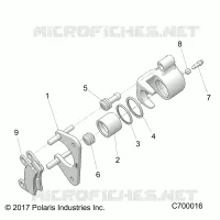 FRENO TRASERO CALIPER
