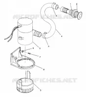 BOMBA DE ACHIQUE SLX 780 B964287 and Intl. SLX 780 I964287 (4937443744B013)