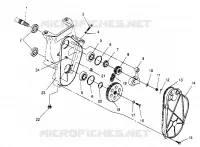 CADENACASE ASSEMBLY XLT 0950756, XLT SKS 0950556,  XLT SKS EURO E950556   XL (4928842884B010)