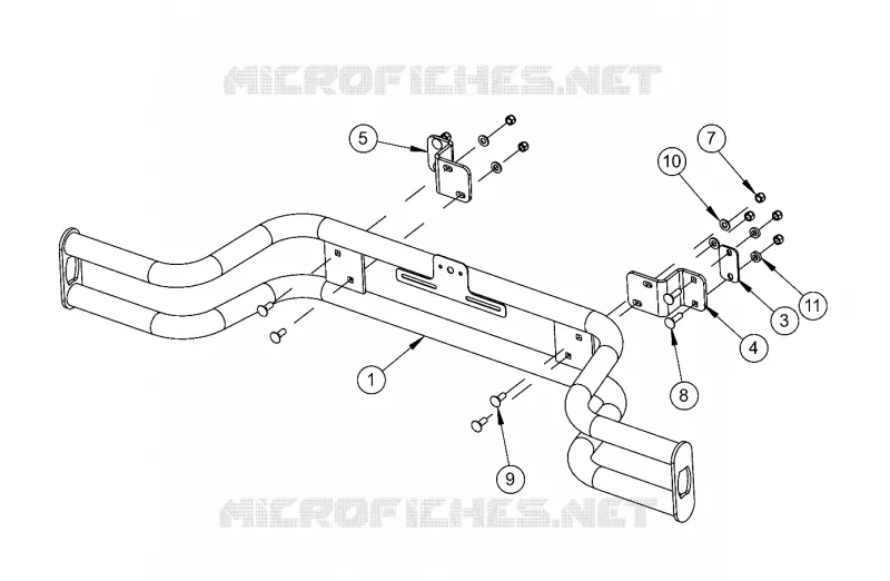 BASTIDOR, OPCIONES, BUMPER, REAR, RUGGED