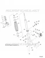 SUSPENSION, PUNTAL DELANTERO