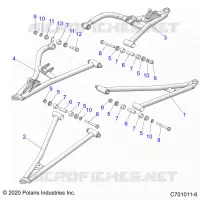 SUSPENSIÃ“N DELANTERA CONTROL ARMS