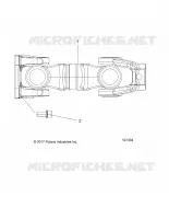 TREN, PROP SHAFT, REAR