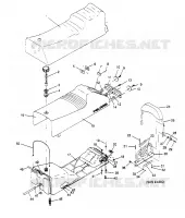ASIENTO Y tanque de gas ASAMBLEA 440 0952760, 440 SKS 0952560,  and EUROPEAN 440 (4929032903A008)