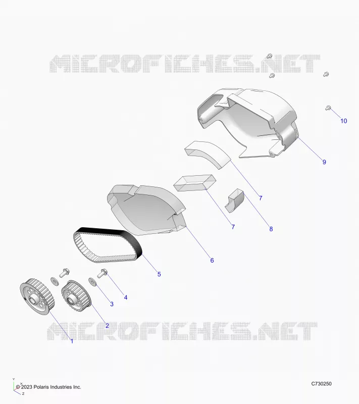 ELECTRICA, MOTOR-EV, BELT, COVER AND SPROCKETS