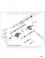DRIVE TRAIN, PRINCIPAL GEARCASE INTERNALS