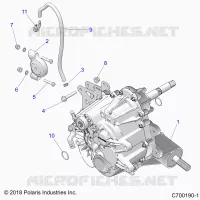 TREN, MAIN GEARCASE MOUNTING