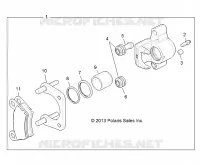 FRENO TRASERO CALIPER