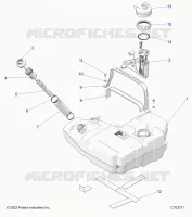 SISTEMA DE COMBUSTIBLE, FUEL TANK