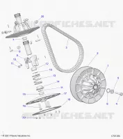 TREN, SECONDARY CLUTCH