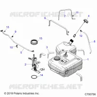 SISTEMA DE COMBUSTIBLE, FUEL TANK