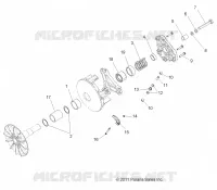 TREN, PRIMARY CLUTCH