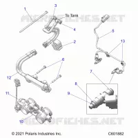 SISTEMA DE COMBUSTIBLE, RAIL, LINES AND THROTTLE BODY