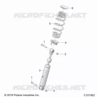 SUSPENSION TRASERA SHOCKS