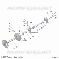 TREN, PRIMARY CLUTCH
