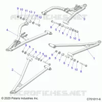 SUSPENSIÃ“N DELANTERA CONTROL ARMS