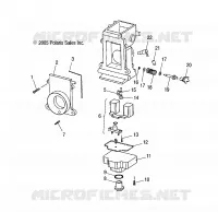 MOTOR, CARBURADOR, LOWER