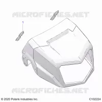 FARO DELANTERO POD, PLUGS