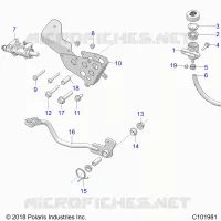 BRAKES, BRAKE PEDAL AND CILINDRO MAESTRO