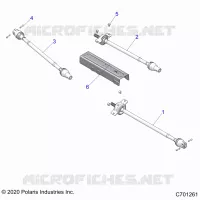 TREN, FRONT, MID, REAR PROP SHAFT