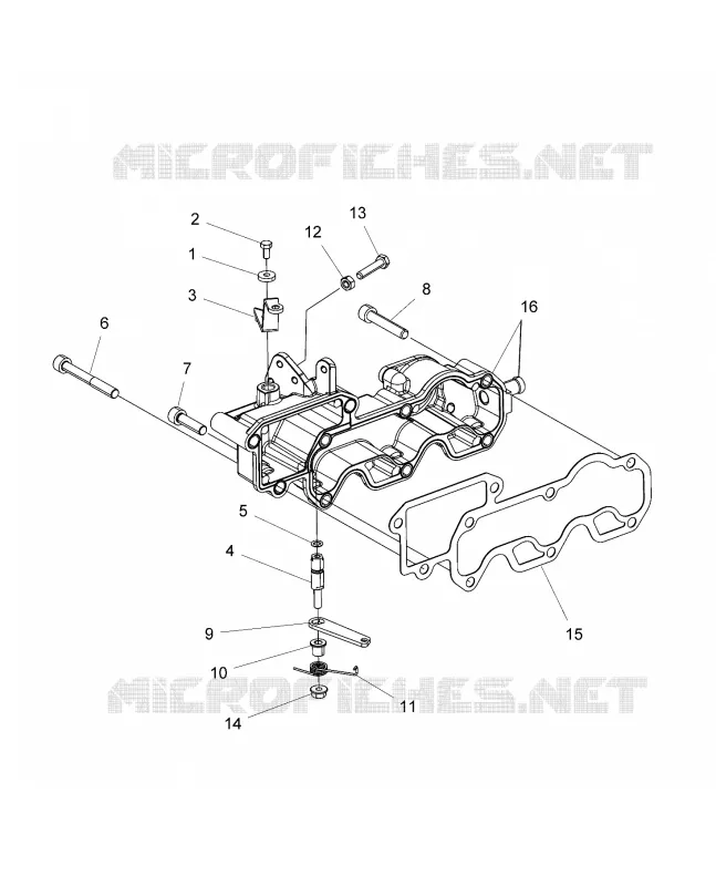 MOTOR, INLET MANIFOLD AND ACELERADOR CONTROL