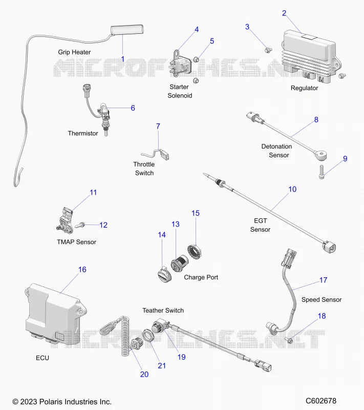 ELECTRICA, COMPONENTS