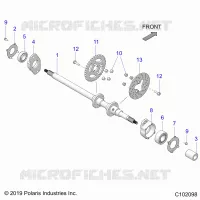 TREN, REAR AXLE