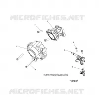 ENGINE, CUERPO DE MARIPOSA AND FUEL RAIL