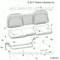 ASIENTO ASM. REAR